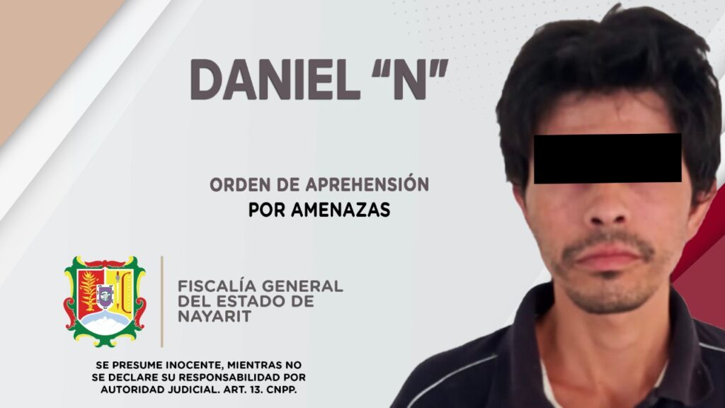 DETENIDO SUJETO POR AMENAZAR A MUJER Pancho Sandoval