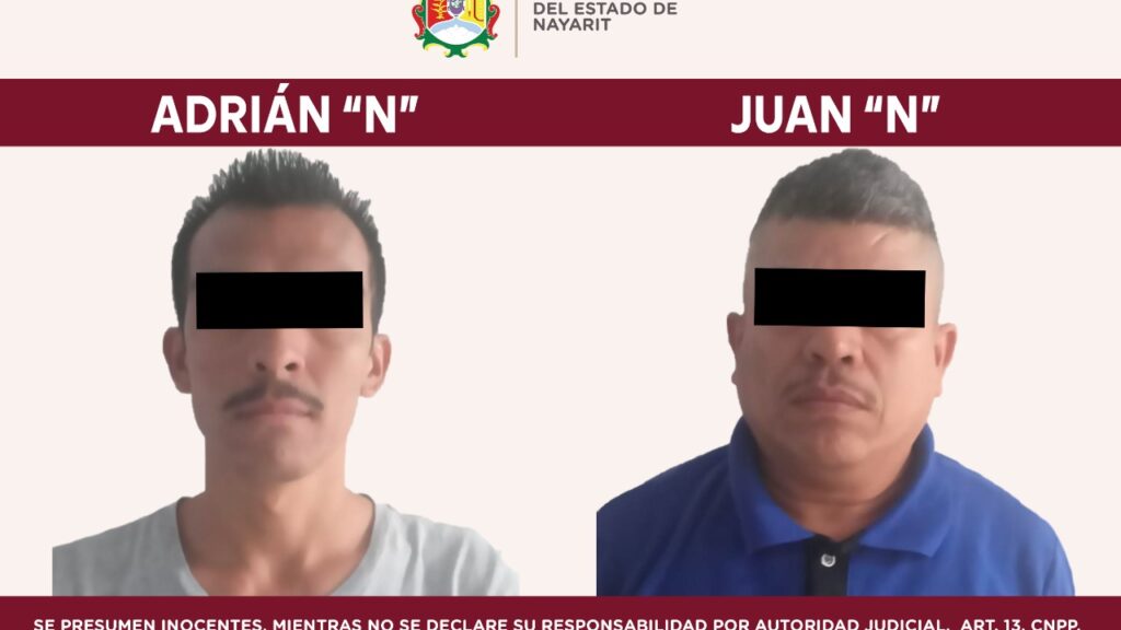 CAPTURADOS EN TEPIC POR ROBO CALIFICADO Y VIOLACIÓN Pancho Sandoval